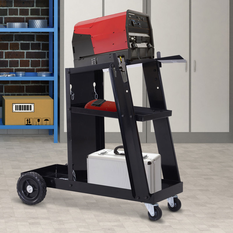 Durhand 110 lb. Capacity 3 Tier Cart Welder Trolley Hand Truck Dolly Wayfair.ca